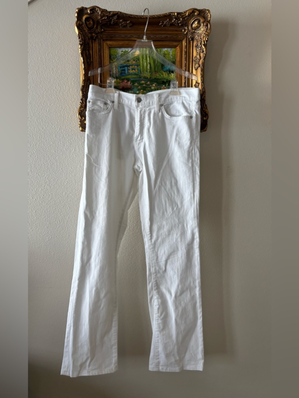 Red Engine Women's White Bootcut Jeans